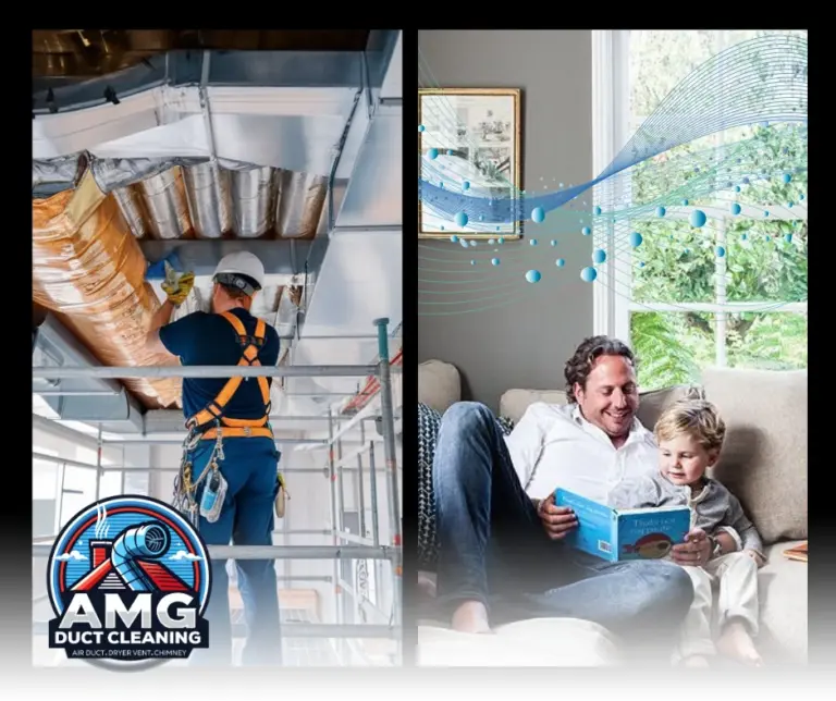 Well-maintained HVAC system with clean ducts