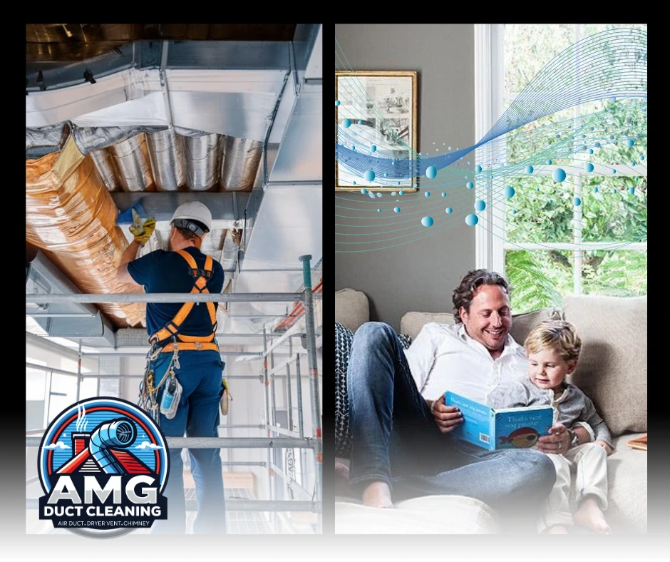 Well-maintained HVAC system with clean ducts