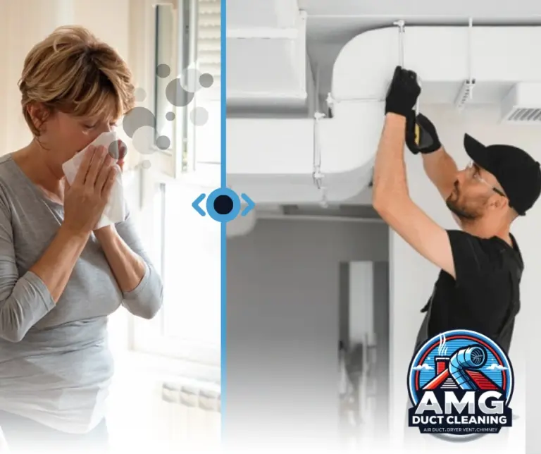 Newly installed air ducts in a modern home improving indoor air quality.